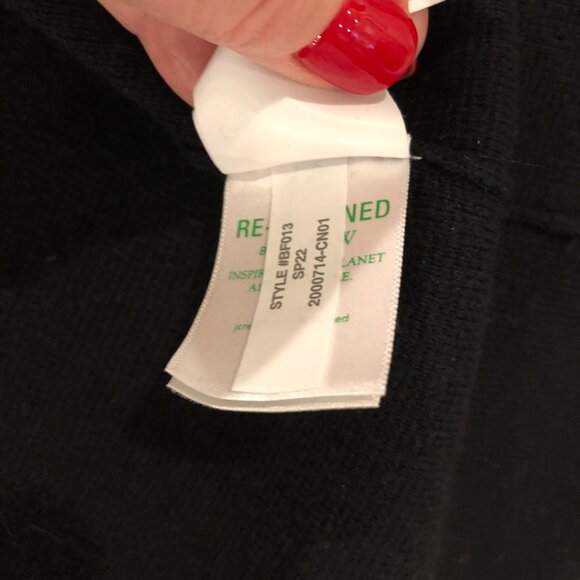 J. Crew Black Sweater Blazer, Size XL - Picture 4 of 8